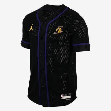 Camisa NBA Los Angeles Lakers Dri-Fit Botão