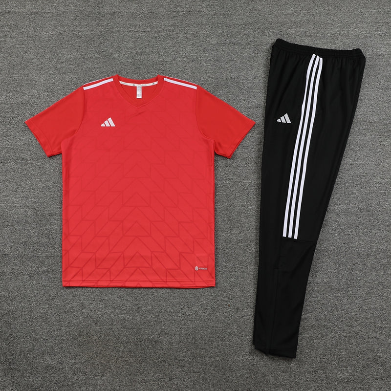 Kit Calça Adidas - Vermelho