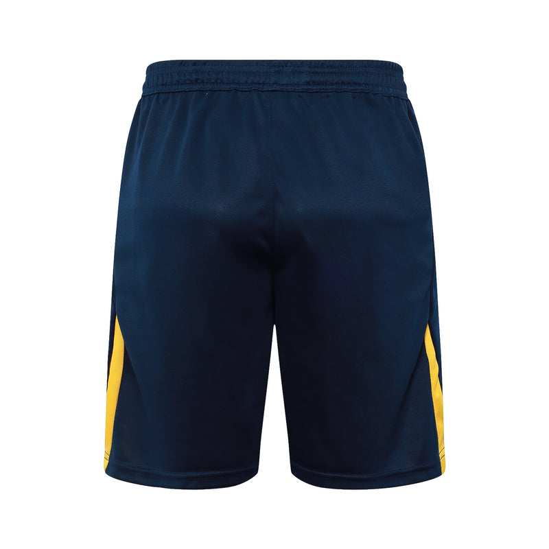 Short Barcelona Treino 24/25 - Azul/Amarelo