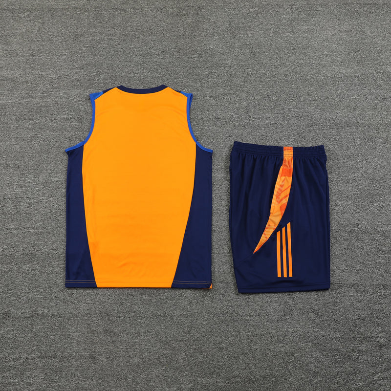 Kit Regata Adidas - Laranja/Azul Escuro