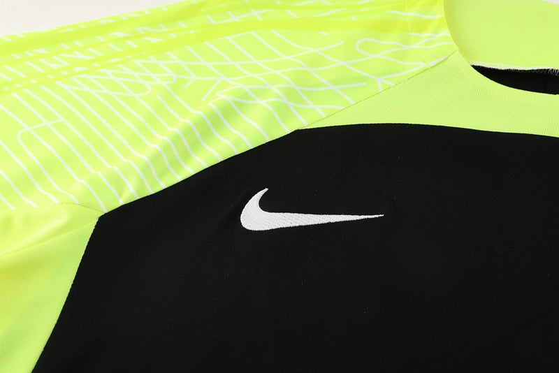 Camisa Treino Nike - Preto/Verde Neon