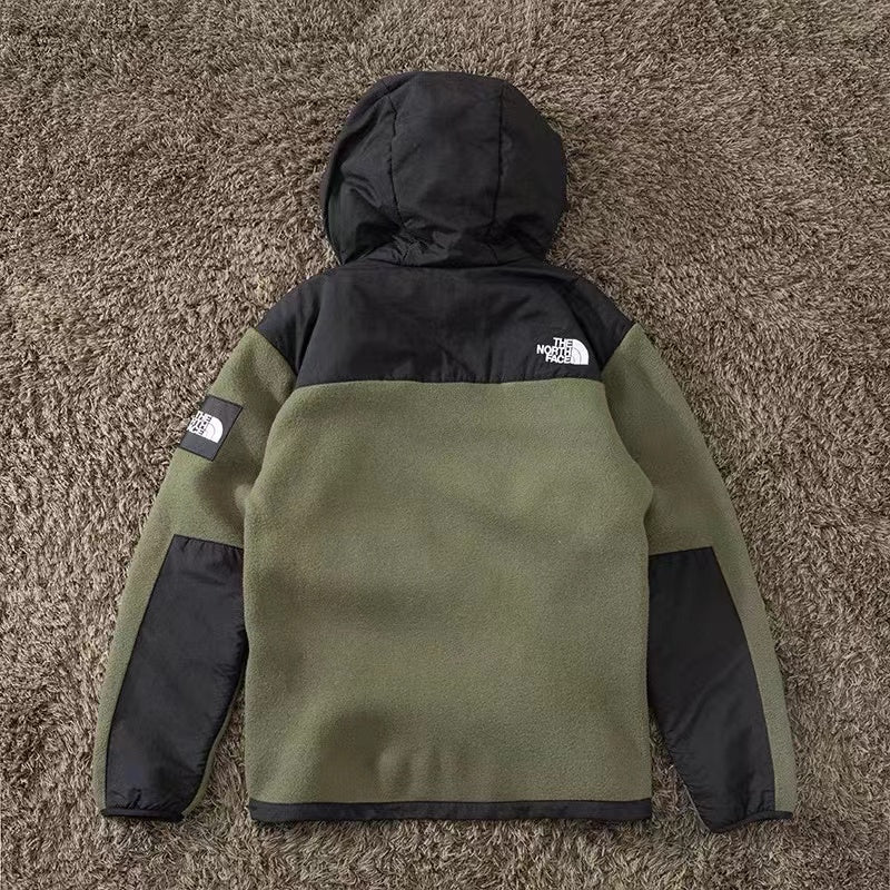 Jaqueta The North Face Fleece Hooded - Verde