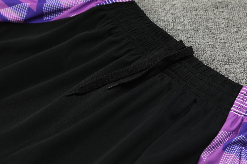 Short Alemanha 2024/25 - Preto/Roxo