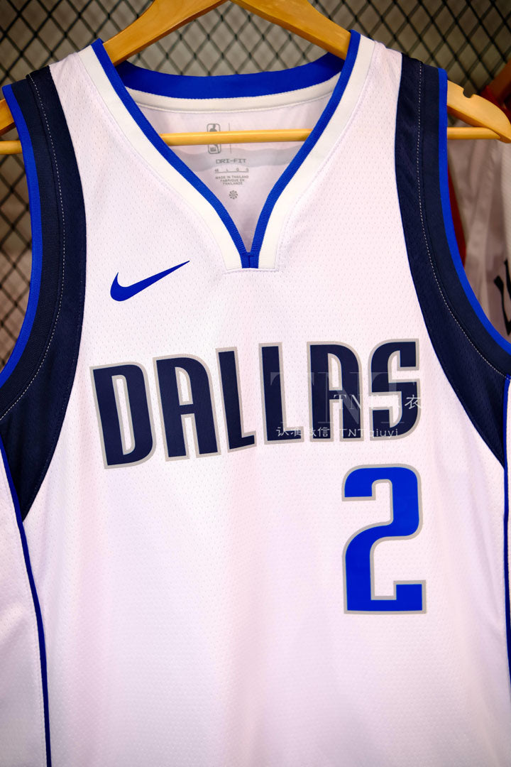 Regata NBA Dallas Mavericks Association Edition 23/24 Kyrie Irving - Branca