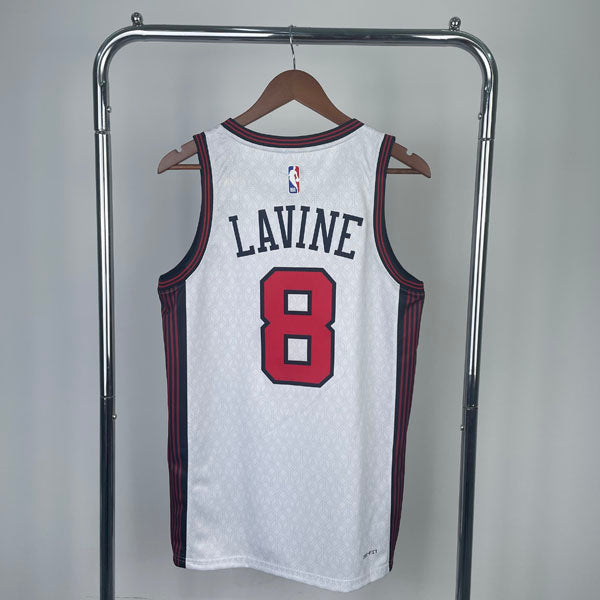 Regata NBA Chicago Bulls City Edition 22/23 Zach LaVine - Branca