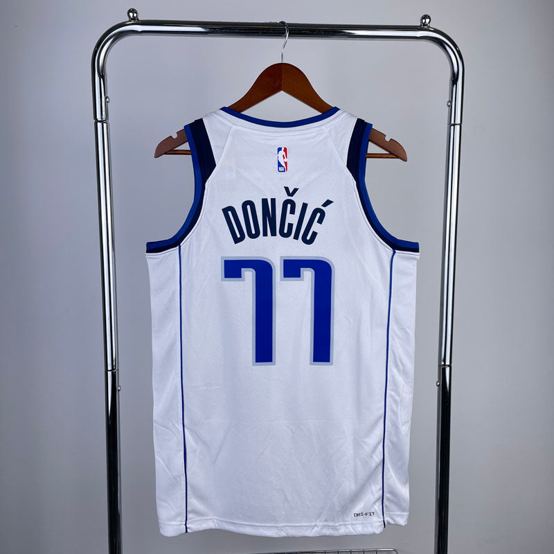 Regata NBA Dallas Mavericks Association Edition 23/24 Luka Doncic - Branca