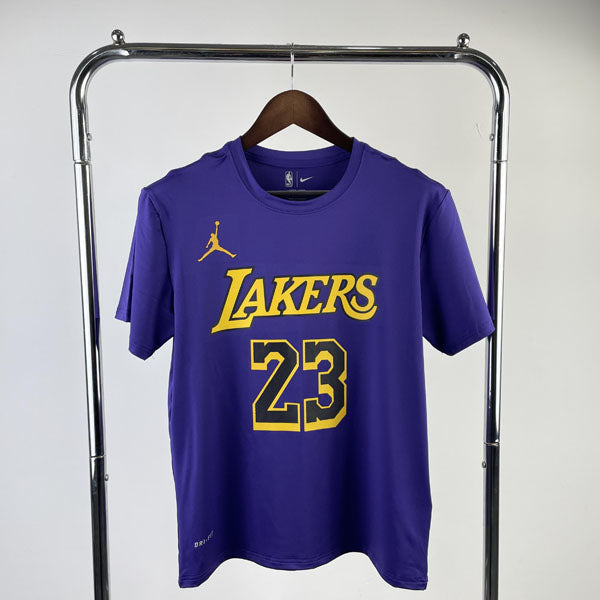 Camiseta NBA Los Angeles Lakers LeBron James 23 DRI-FIT - Roxa