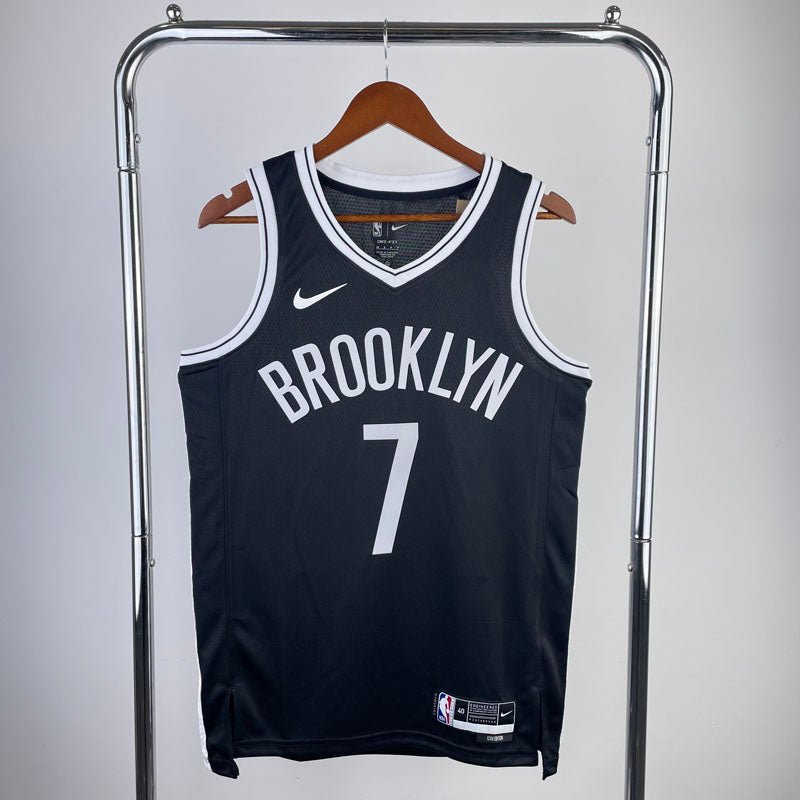 Regata NBA Brooklyn Nets Icon Edition Kevin Durant - Preta