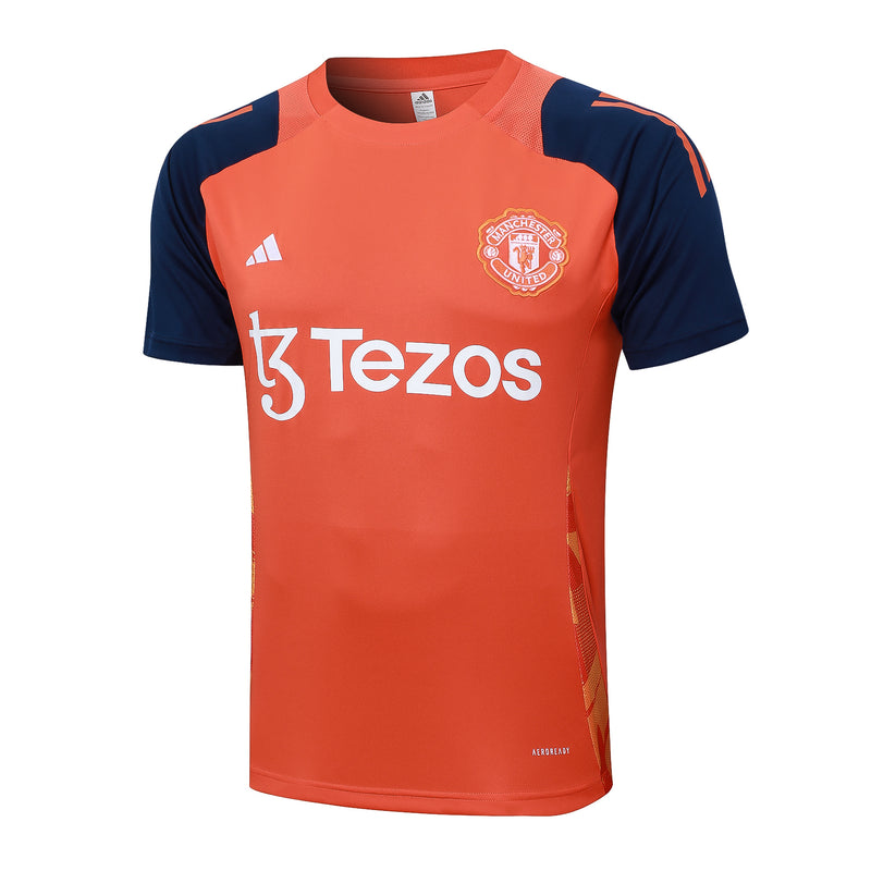 Camisa Manchester United 24/25 Treino - Laranja