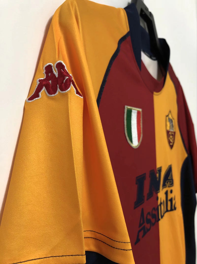 Camisa Retrô Roma 2000/01 Home