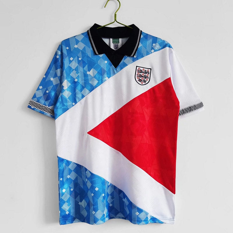 Camisa Retrô Inglaterra 1990 Três cores