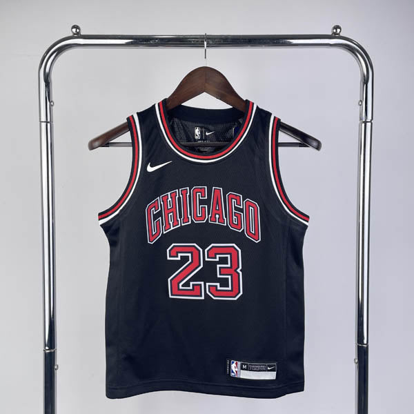 Regata Infantil NBA Chicago Bulls Michael Jordan - Preta