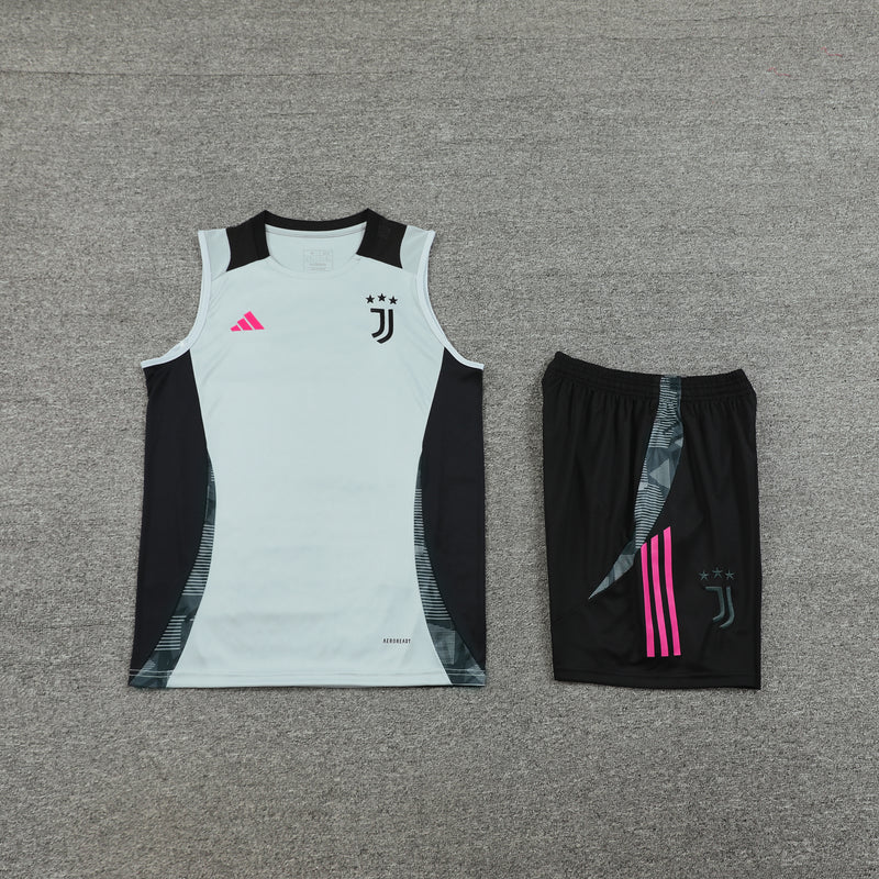 Kit Regata Juventus 24/25 - Cinza/Rosa