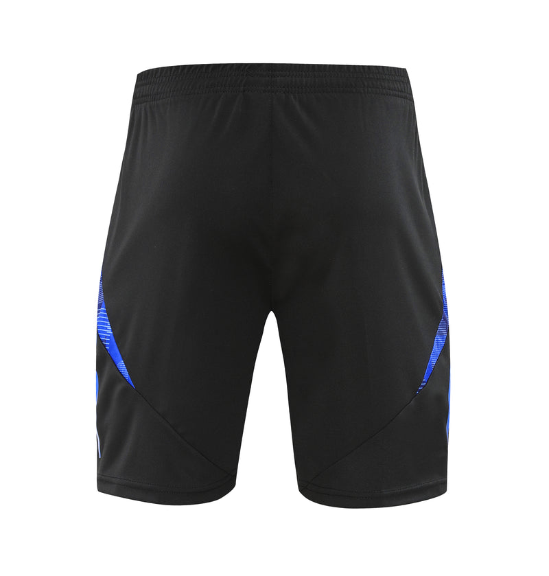 Short Manchester United Treino 2024/25 - Preto/Azul