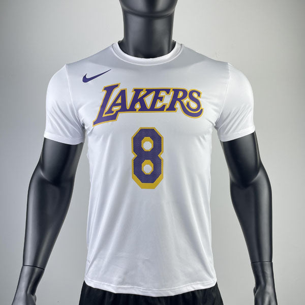 Camiseta NBA Los Angeles Lakers Kobe Bryant 8 DRI-FIT - Branca