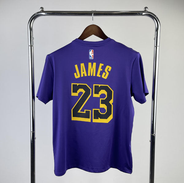 Camiseta NBA Los Angeles Lakers LeBron James 23 DRI-FIT - Roxa