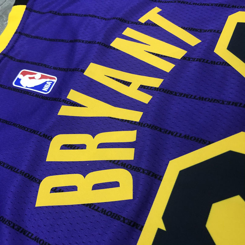 Regata NBA Los Angeles Lakers City Edition 18/19 Kobe Bryant 24 - Roxa