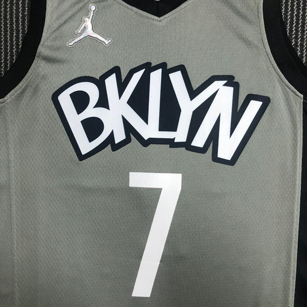 Regata NBA Brooklyn Nets Edição 75 anos 21/22 Kevin Durant - Cinza