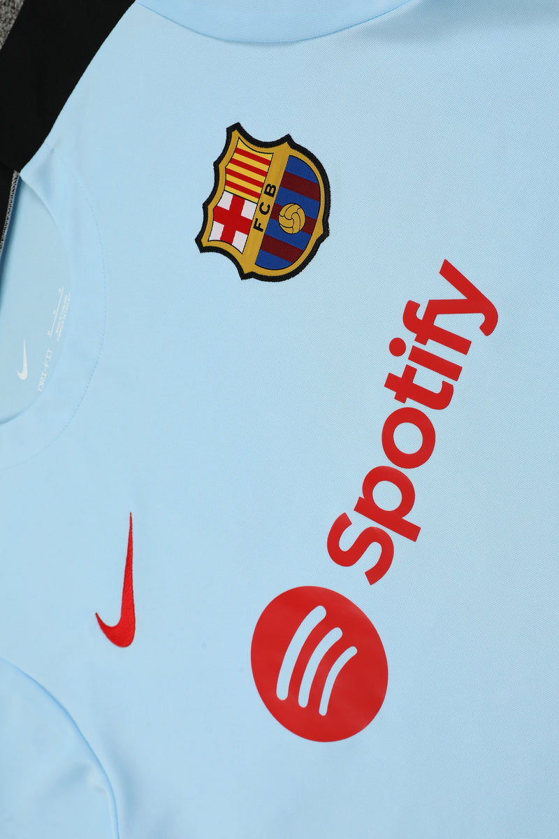 Camisa Barcelona Treino 2024/25 - Azul Claro