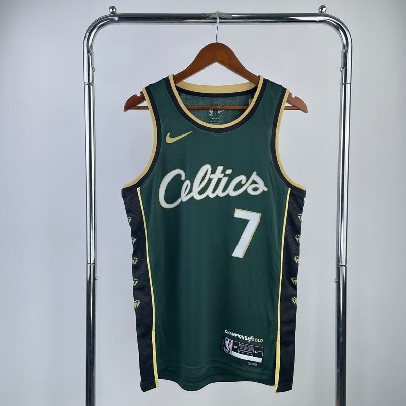 Regata NBA Boston Celtics City Edition 22/23 Jaylen Brown - Verde