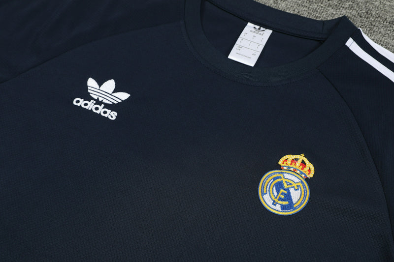 Kit Real Madrid 2024/25 - Azul Marinho