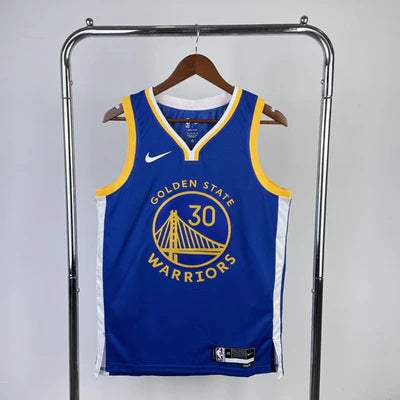 Regata NBA Golden State Warriors Icon Edition 23/24 Stephen Curry - Azul