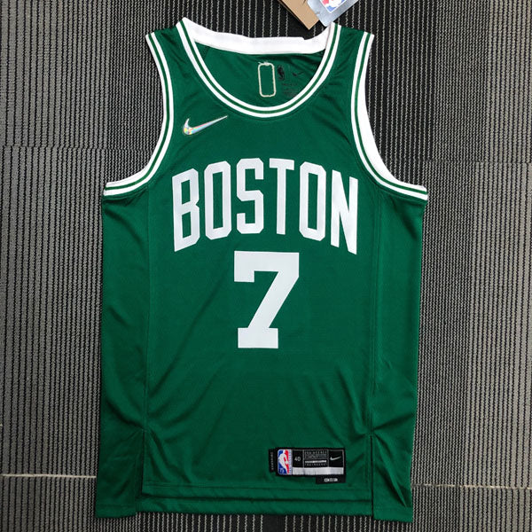 Regata NBA Boston Celtics Edição 75 anos 21/22 Jaylen Brown - Verde