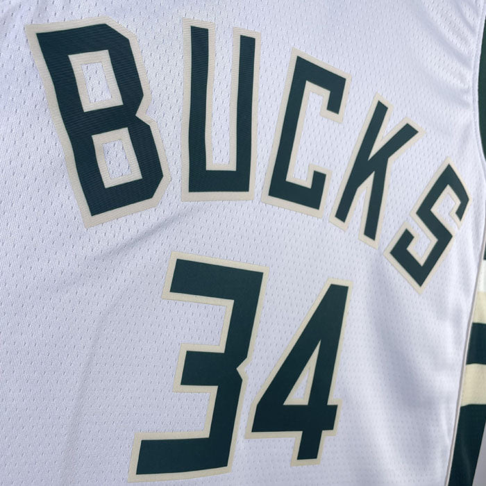 Regata NBA Milwaukee Bucks Association Giannis Antetokounmpo 23/24 - Branca