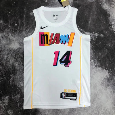 Regata NBA Miami Heat City Edition 22/23 Tyler Herro - Branca