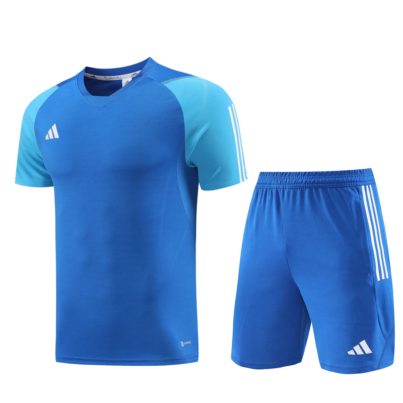 Kit Adidas - Azul Claro II