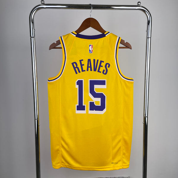 Regata NBA Los Angeles Lakers Icon Edition 23/24 Austin Reaves - Amarela