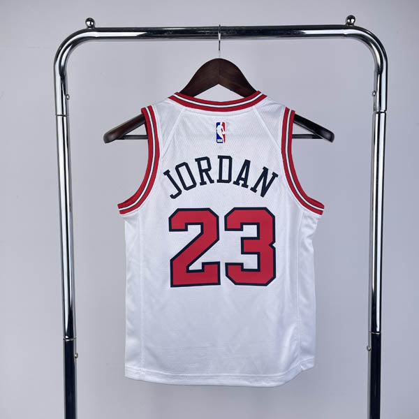 Regata Infantil NBA Chicago Bulls Michael Jordan - Branca