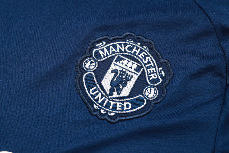 Kit Treino Manchester United 24/25 - Azul