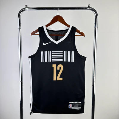 Regata NBA Memphis Grizzlies City Edition 23/24 Ja Morant - Preta