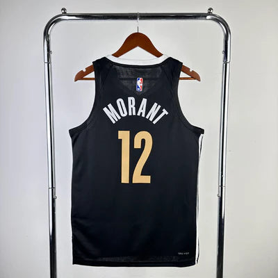 Regata NBA Memphis Grizzlies City Edition 23/24 Ja Morant - Preta