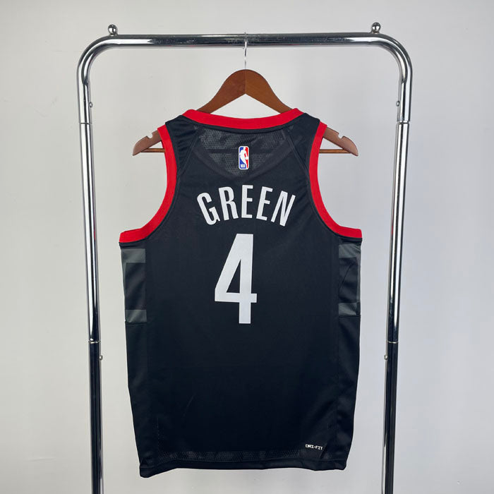 Regata NBA Houston Rockets Statement Edition 23/24 Jalen Green - Preta