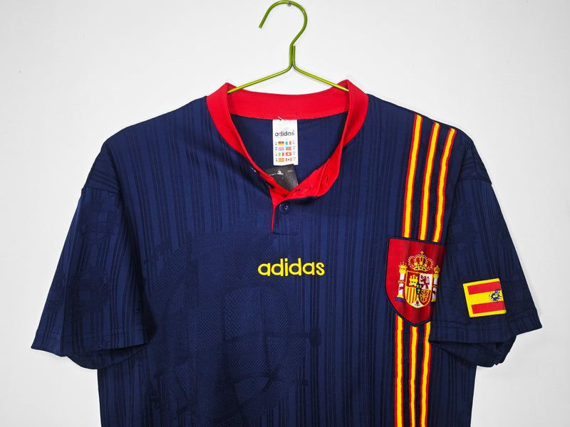 Camisa Retrô Espanha 1996 Away