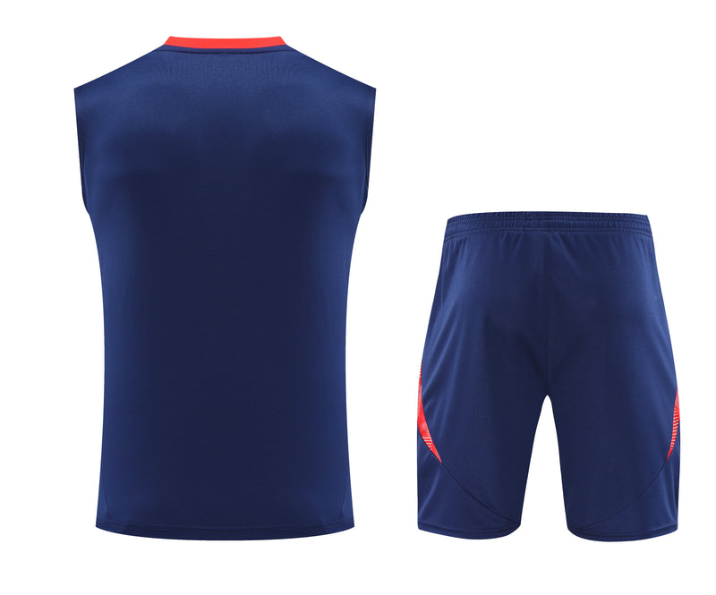 Kit Regata Adidas - Azul Escuro/Vermelho