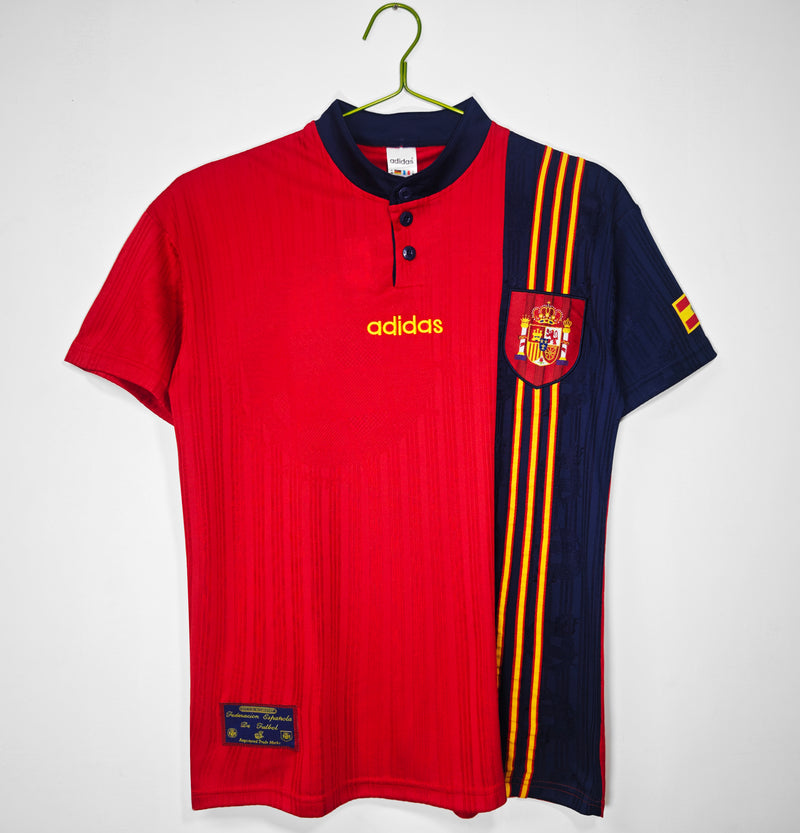 Camisa Retrô Espanha 1996 Home