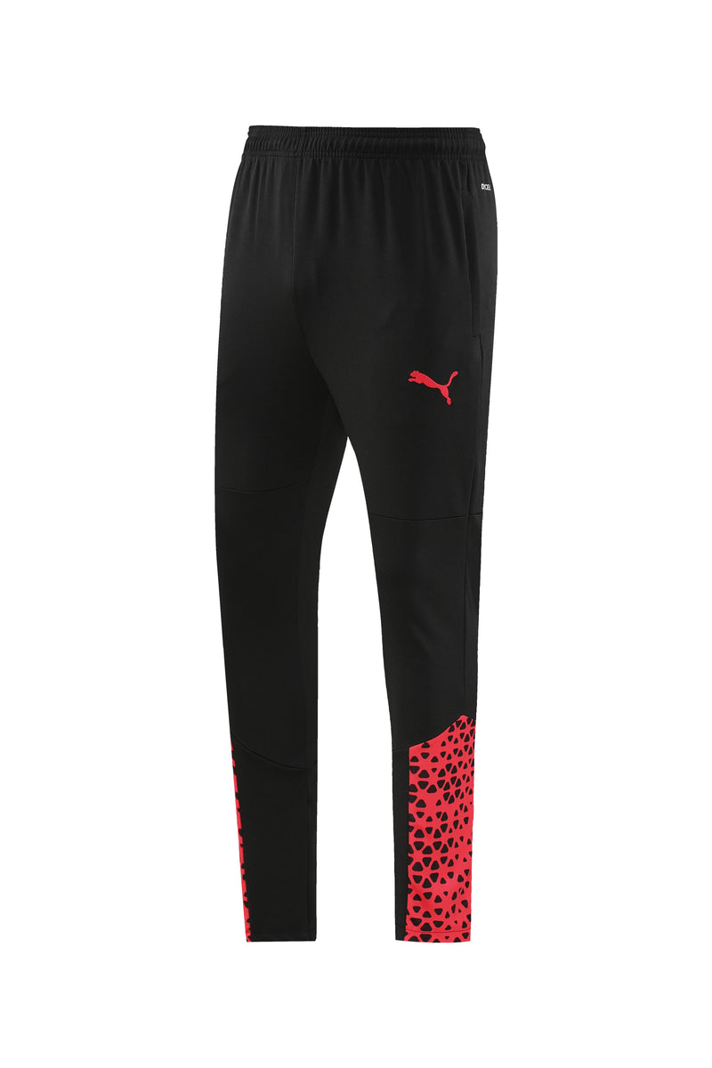 Calça Treino Puma - Preto/Vermelho