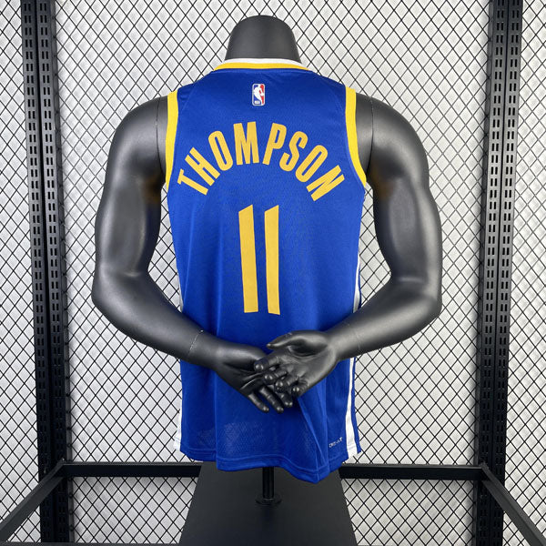 Regata NBA Golden State Warriors Icon Edition 23/24 Klay Thompson Azul