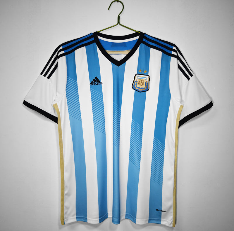 Camisa Retrô Argentina 2014 Home