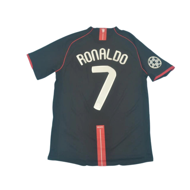 Camisa Retrô Manchester United UCL 2007/08 - Ronaldo