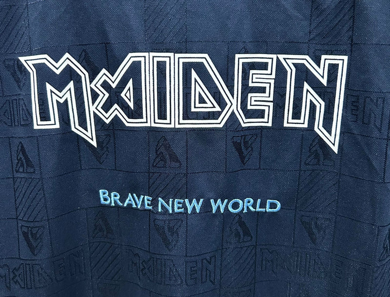 Camisa Retrô West Ham x Iron Maiden 1999 Away