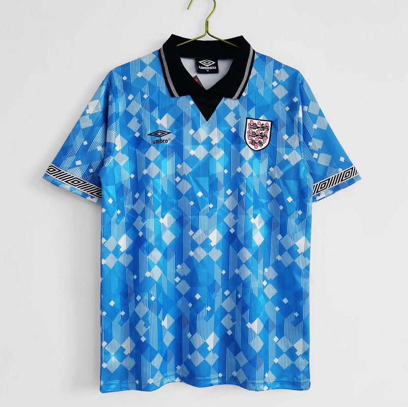 Camisa Retrô Inglaterra 1990 Terceira