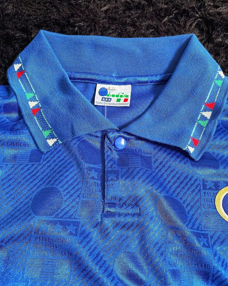 Camisa Retrô Itália 1994 Home - R. Baggio