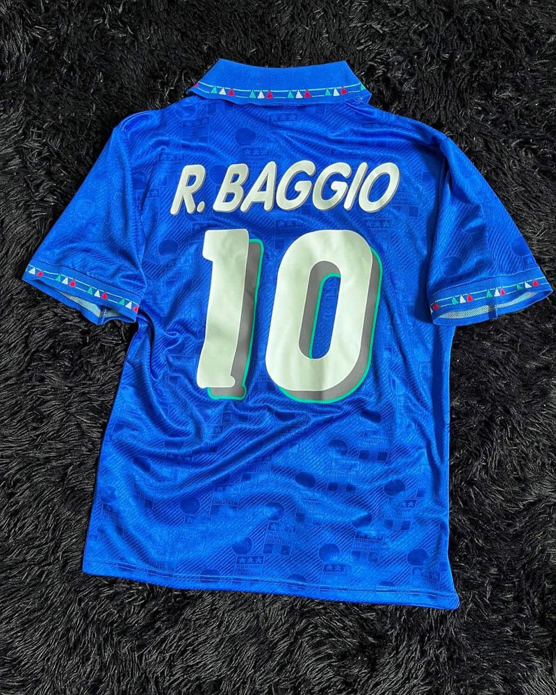 Camisa Retrô Itália 1994 Home - R. Baggio