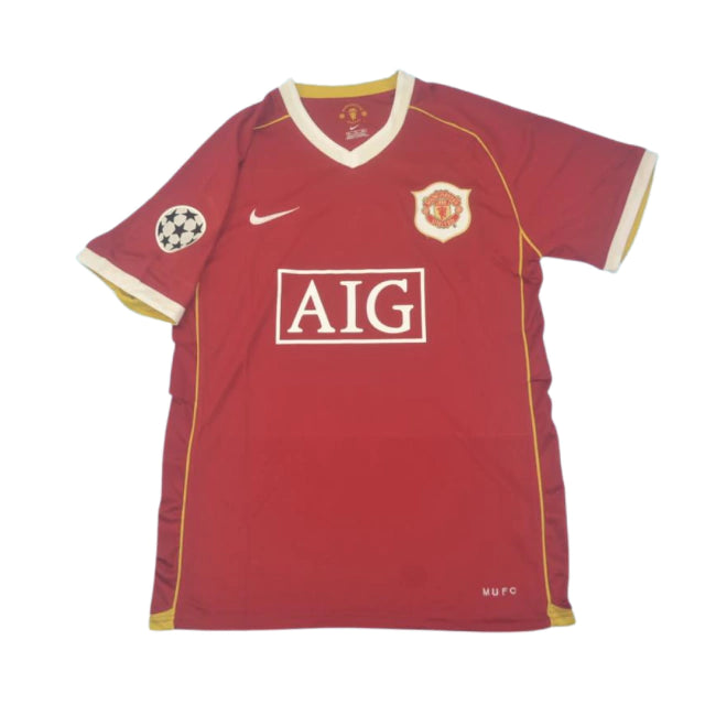 Camisa Retrô Manchester United UCL 2006/07 - Ronaldo