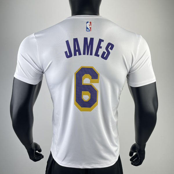 Camiseta NBA Los Angeles Lakers LeBron James DRI-FIT - Branca