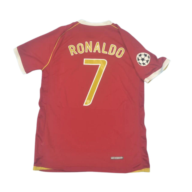 Camisa Retrô Manchester United UCL 2006/07 - Ronaldo